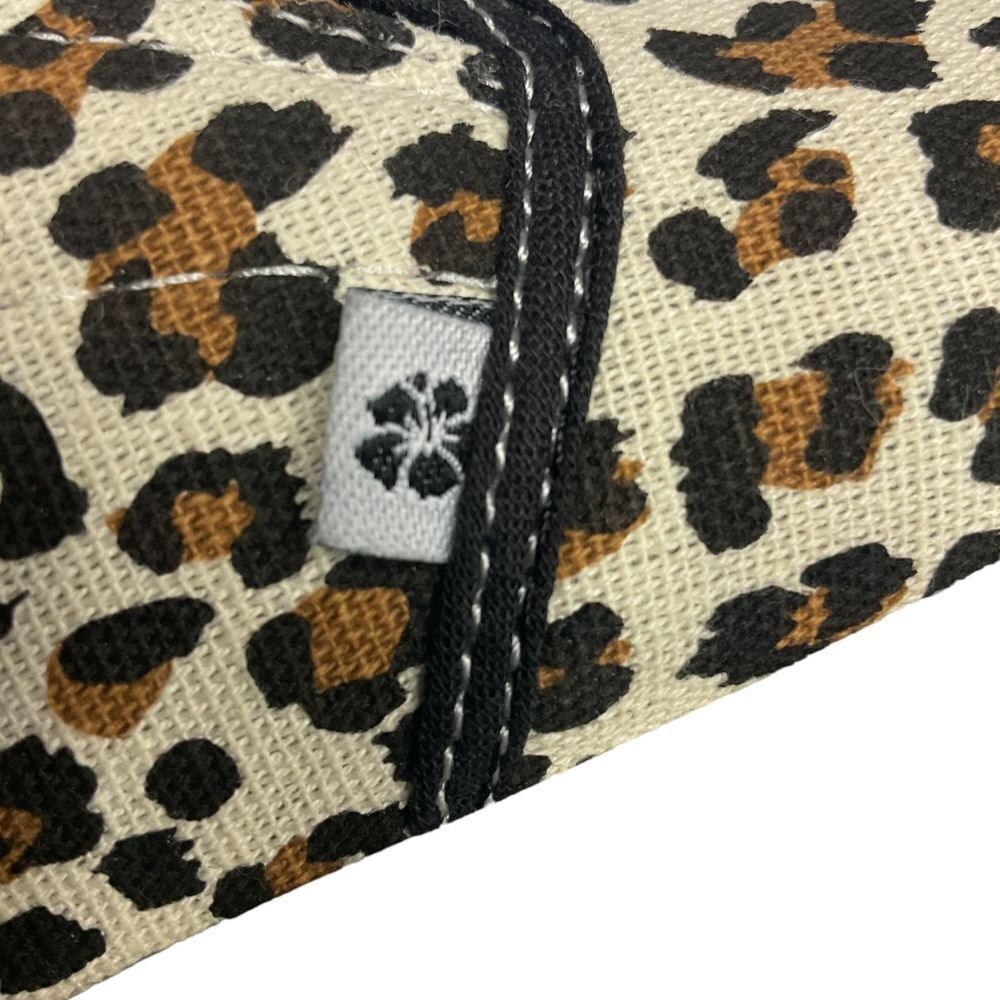 Tommy Bahama Leopard Tan Black Animal Print Slip-On Sneaker Size 8.5‎ Round Toe - Picture 4 of 10